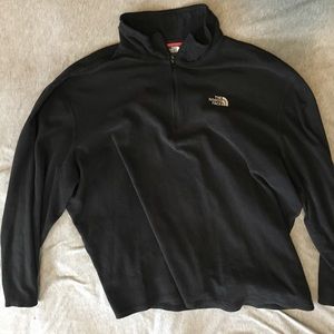 Black North Face fleece